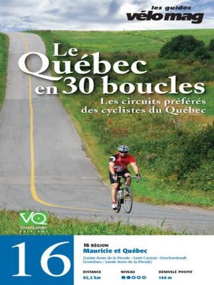 cover image of 16. Mauricie et Québec (Sainte-Anne-de-la-Pérade)